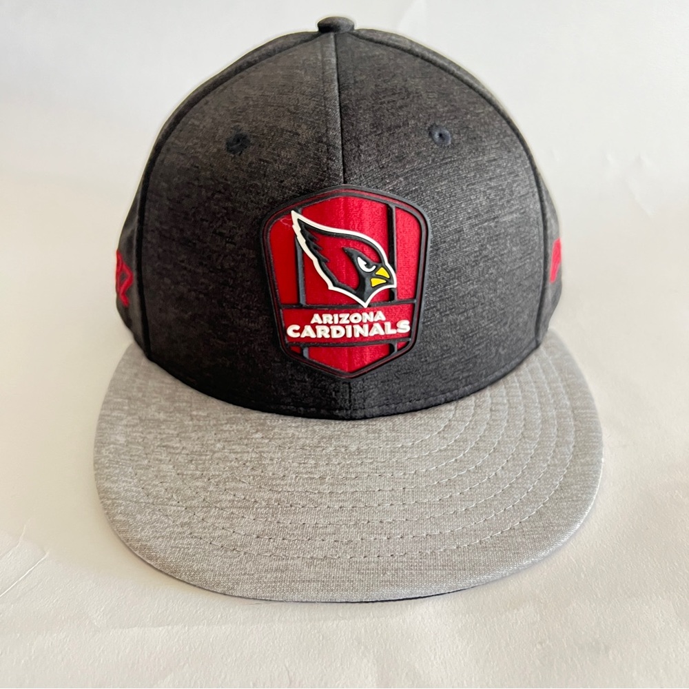 Mens New Era NFL 9Fifty Snapback  Arizona Cardinals Gray Red One size